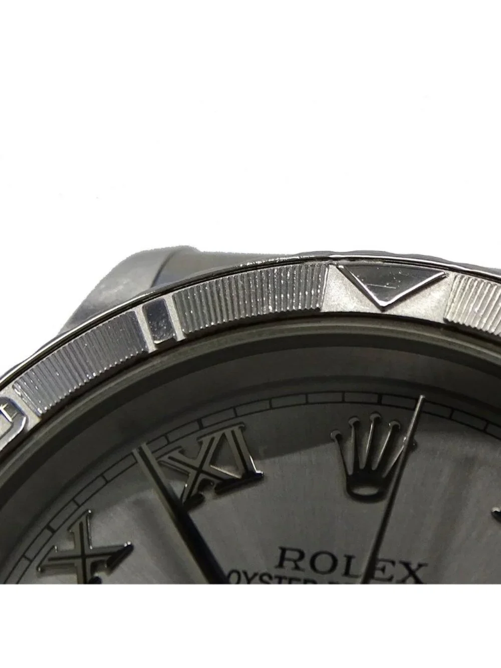Rolex Datejust Thunderbird Watch Automatic at Stainless SS White Gold WG Silver
